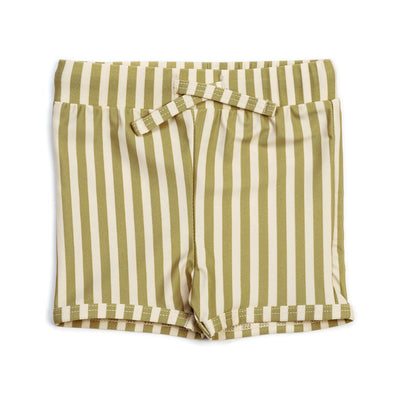 Swim Trunks - Stripe Olive