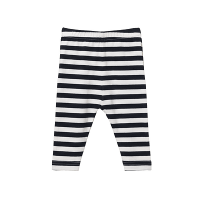Baby Leggings - Navy Sea Stripe
