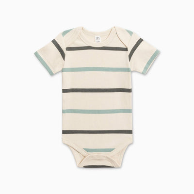 Afton Bodysuit - Lodie Stripe/Pewter & Tide - manymoons sandbox