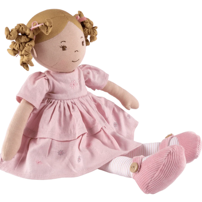 Amelia Brown Hair Doll