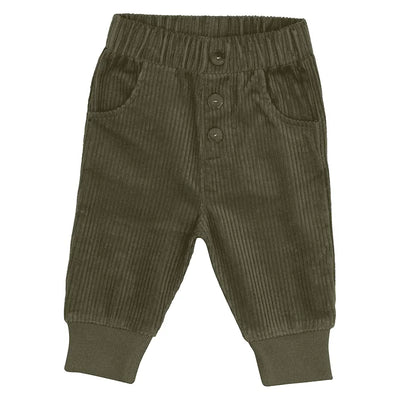 Organic Corduroy Pants - Forest