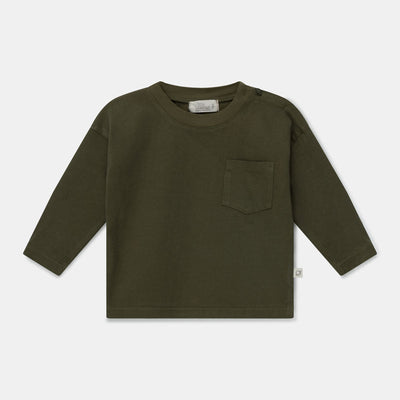 Organic Baby Basic T-Shirt - Khaki