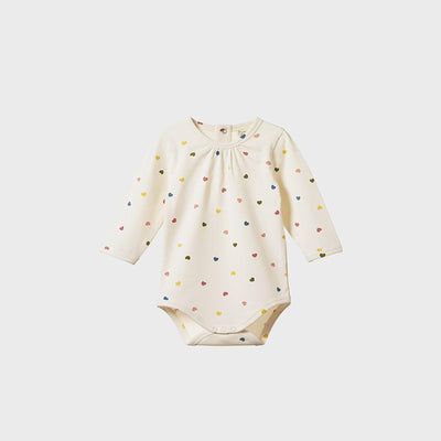 Florence Bodysuit - Heart Print