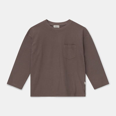 Organic Kids Basic T-Shirt - Taupe