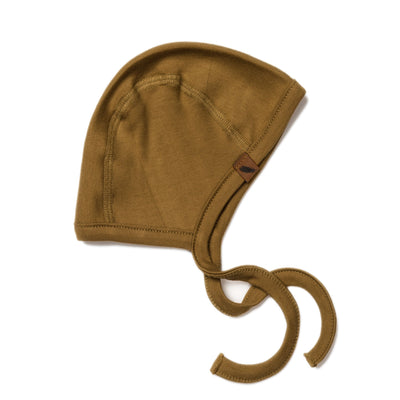 Organic Baby Bonnet - Curry