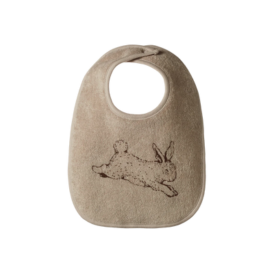 Reversible Bib - Forest Friends Print