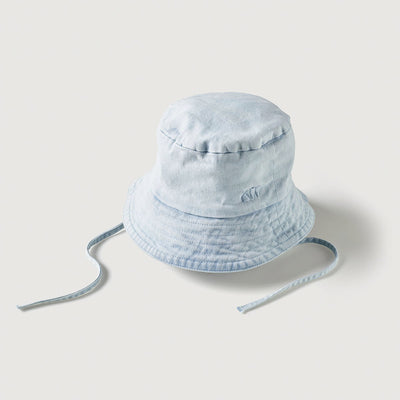 Organic Bucket Hat - Denim