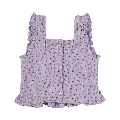 Organic Cotton Liberty Top - Mauve