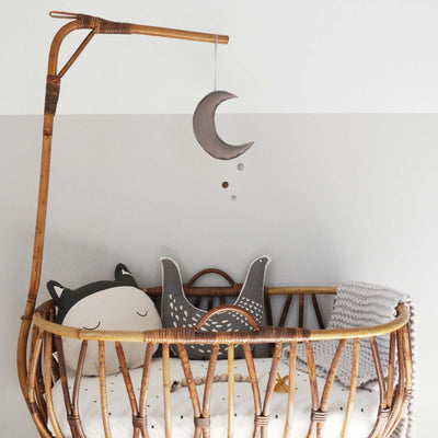Organic Fitted Sheet - Star - Crib