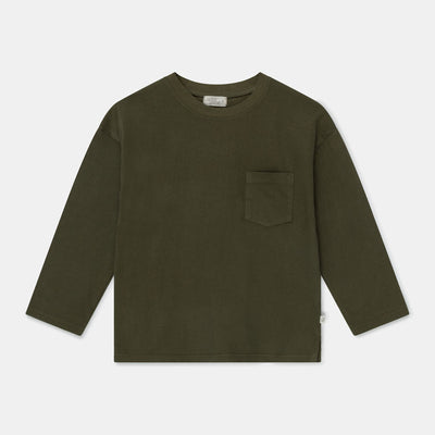 Organic Kids Basic T-Shirt - Khaki