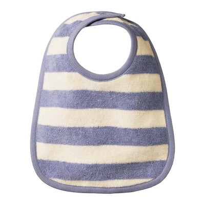 Reversible Bib - Bold Dusky Stripe