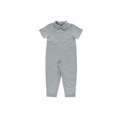 Stellar Retro Jumpsuit - Blue