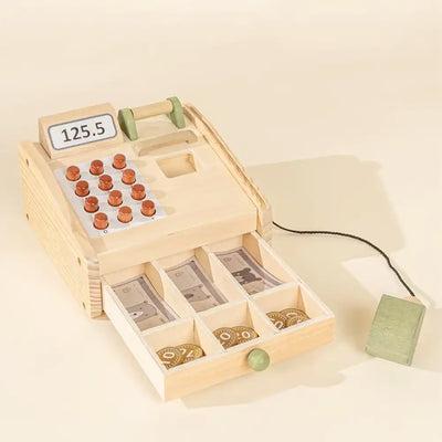 Wooden Cash Register