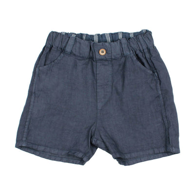 Linen Bermuda - Midnight