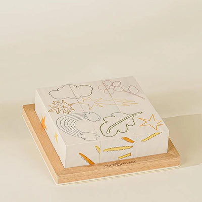Wooden Blocks Puzzle - Nature
