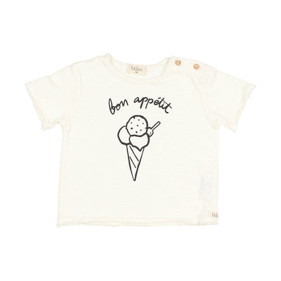 Bon Appetit T-Shirt - Ecru