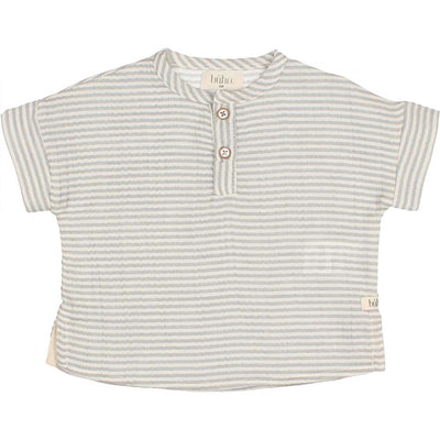 Baby Stripes Shirt - Light Grey