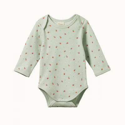 Long Sleeve Bodysuit - Posey Blossom Print
