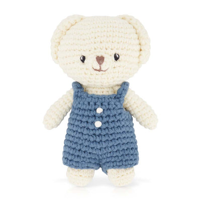 Mini Organic Bear - Teddy Blue