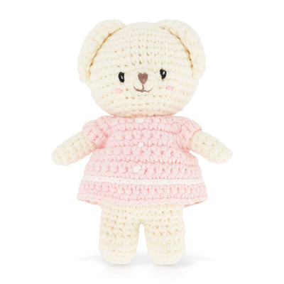 Mini Organic Bear - Ava Pink