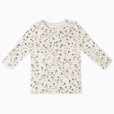 Ryle Snap Shoulder Long Sleeve Top - Muri Floral/Harbor