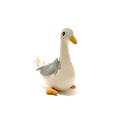 Knitted Organic Cotton Seagull Plush Toy