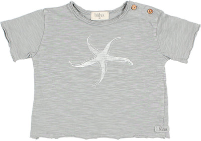 Cesar Baby Starfish T-Shirt - Cloud
