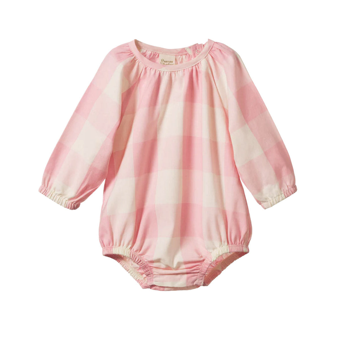 Meadow Bodysuit Gingham - Summer Rose Check
