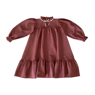 Agatha Dress - Light Mahogany