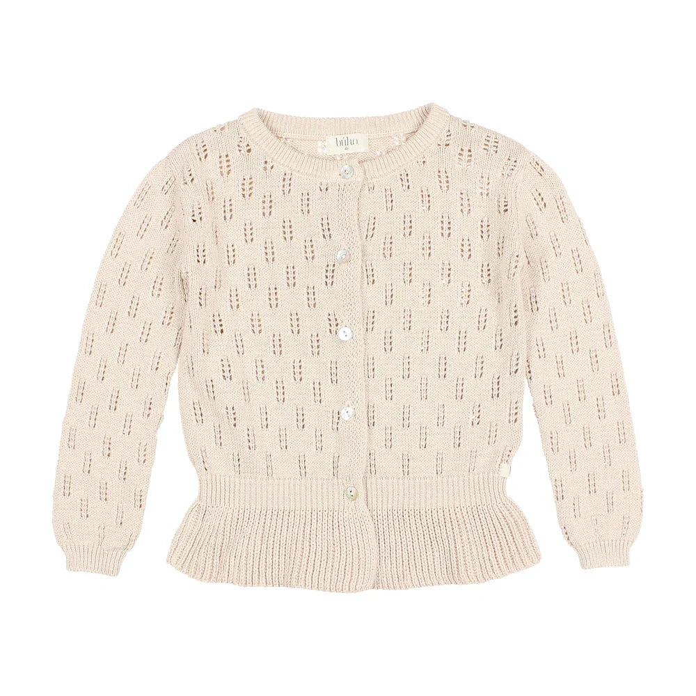 Alma Kids Cardigan - Rose
