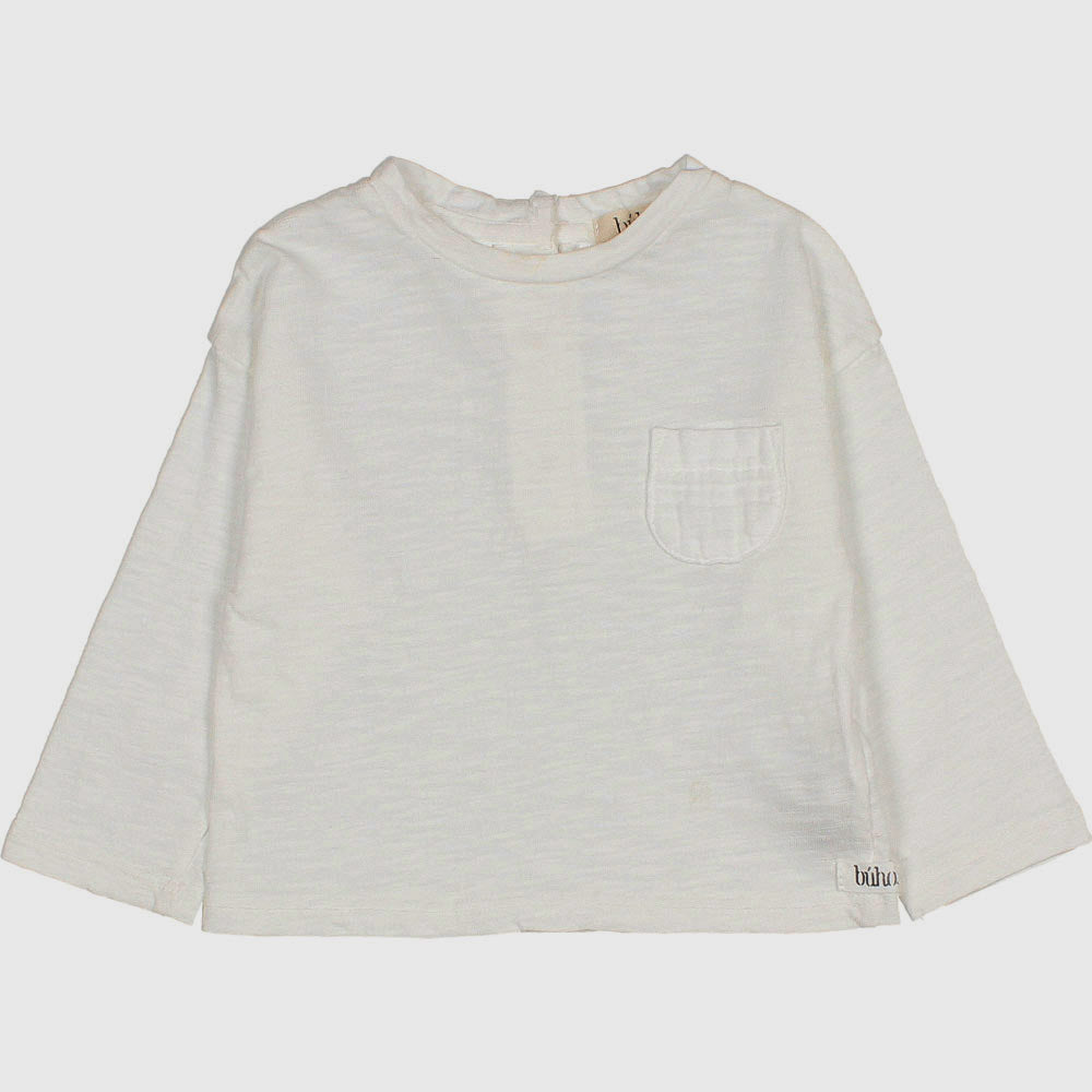 Baby Pocket T-Shirt - Ecru