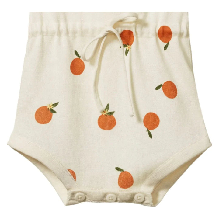 Lottie Suit - Orange Blossom Natural Print