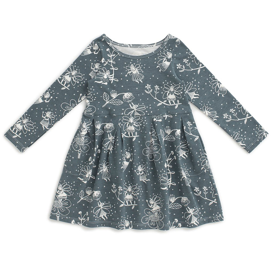 Madison Dress - Fairies Teal