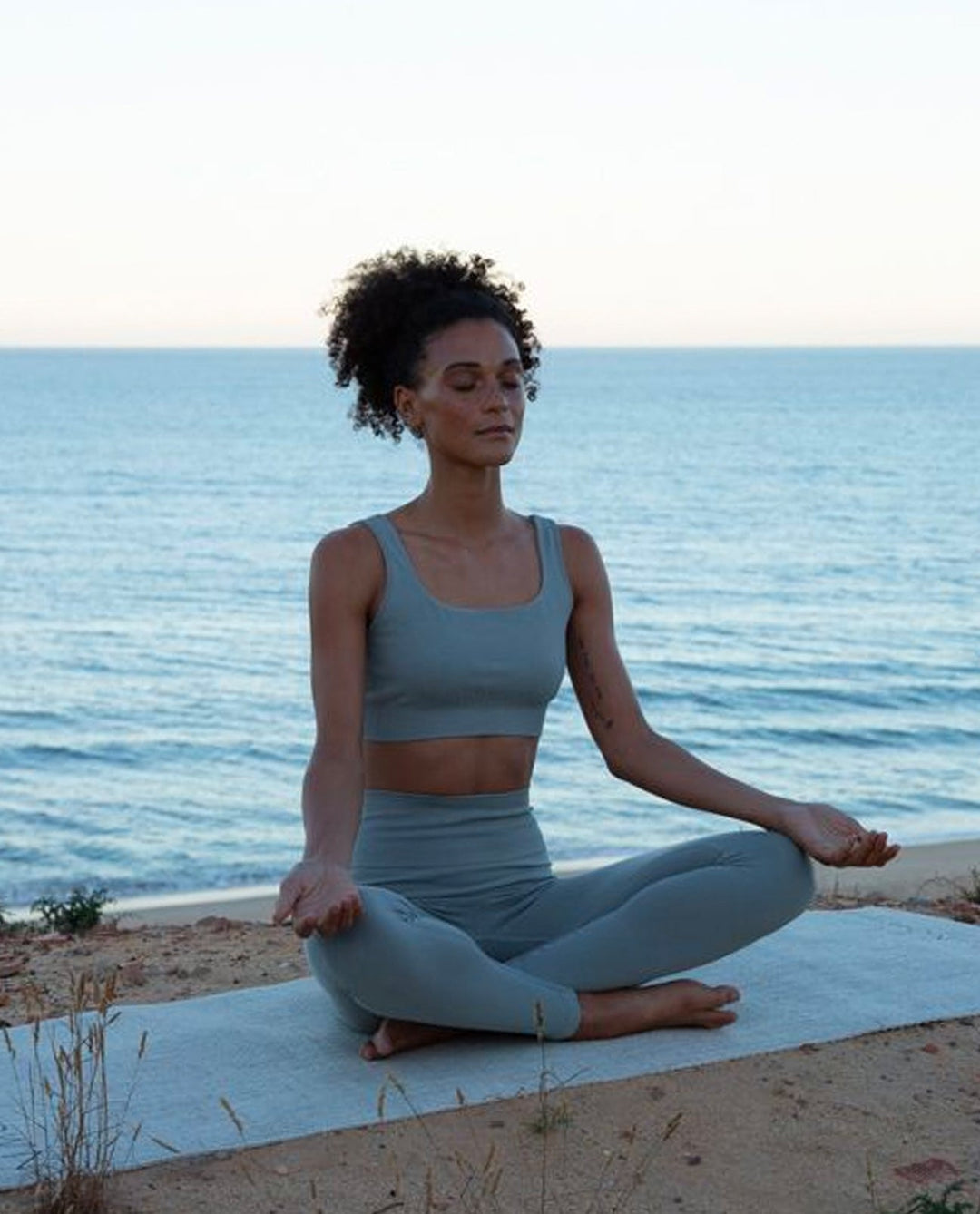 Lisa Jane Organic Cotton Leggings - Soft Sage