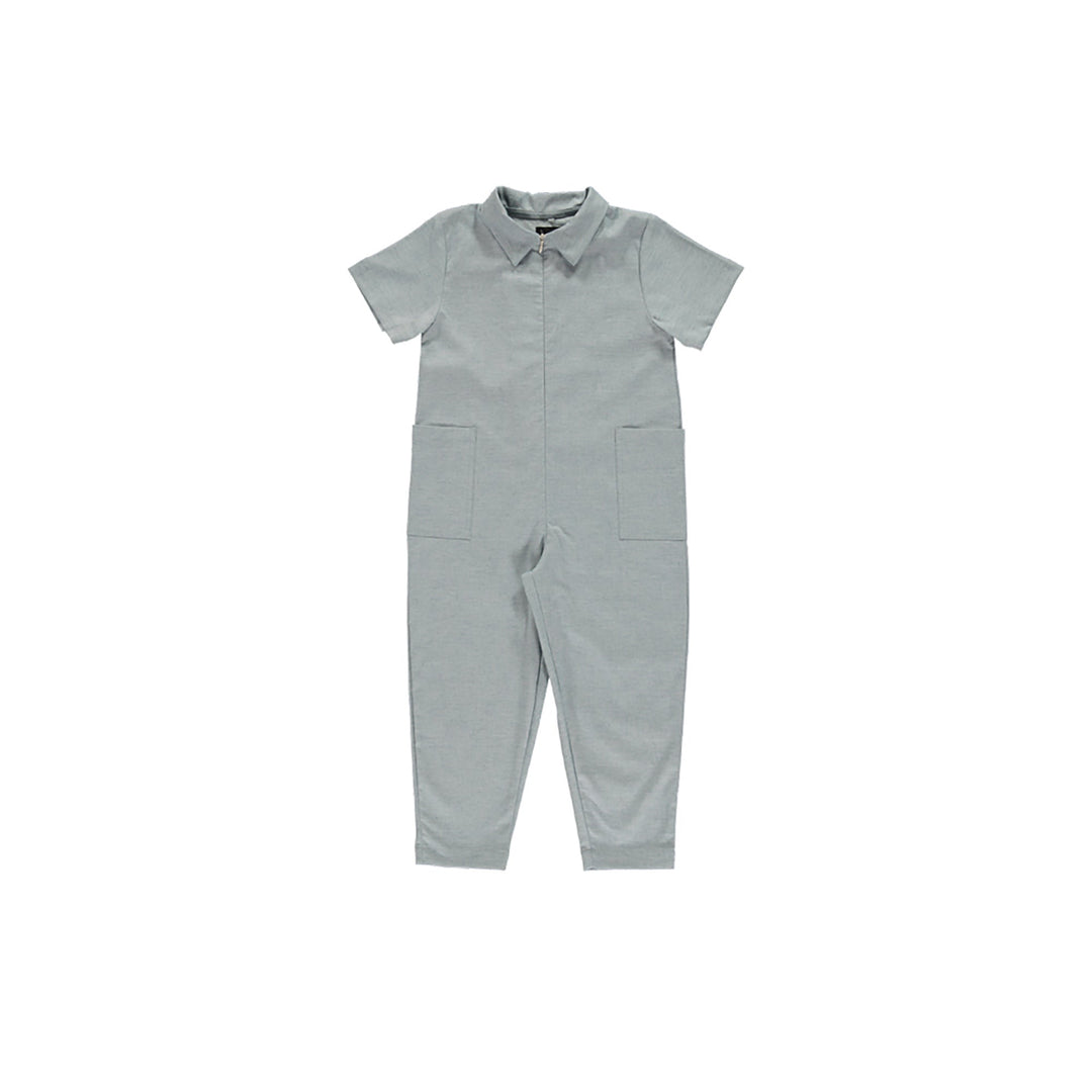 Stellar Retro Jumpsuit - Blue