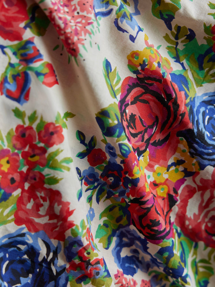 Aurora Puff Sleeve Maxi Dress - Blooming Floral Print