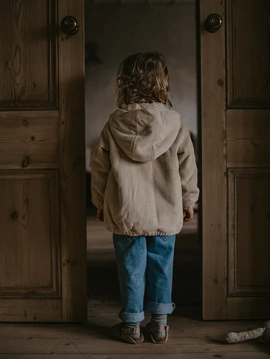 The Corduroy Coat - Oatmeal