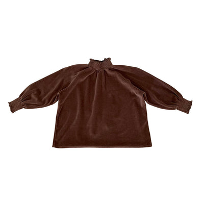 Smocked Blouse - Brownie