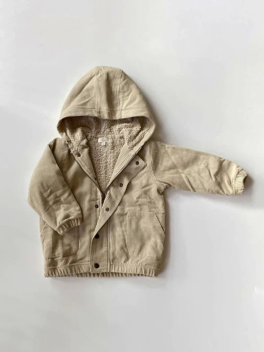 The Corduroy Coat - Oatmeal