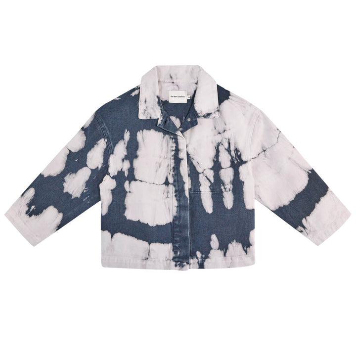 Vincent Overshirt - Tie Dye Navy