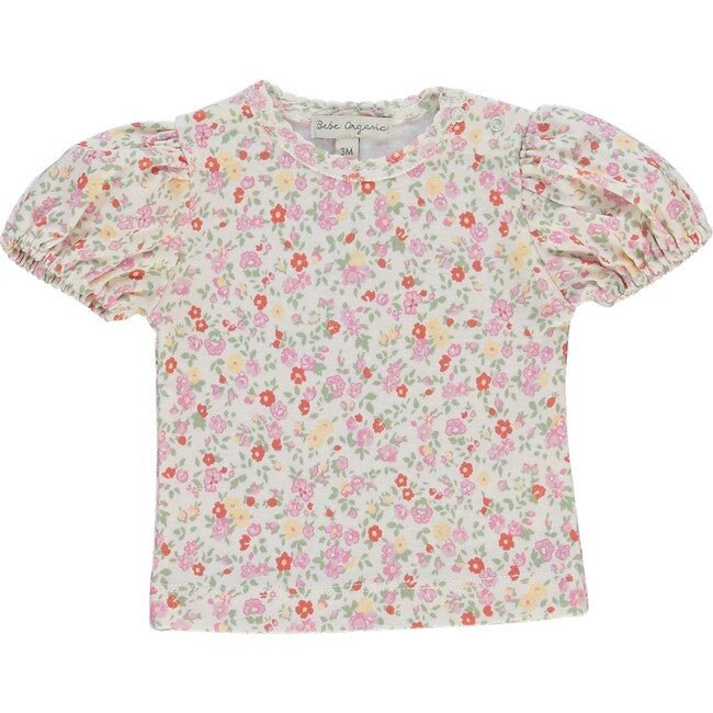 Adele baby Tee Garden - Floral - manymoons sandbox