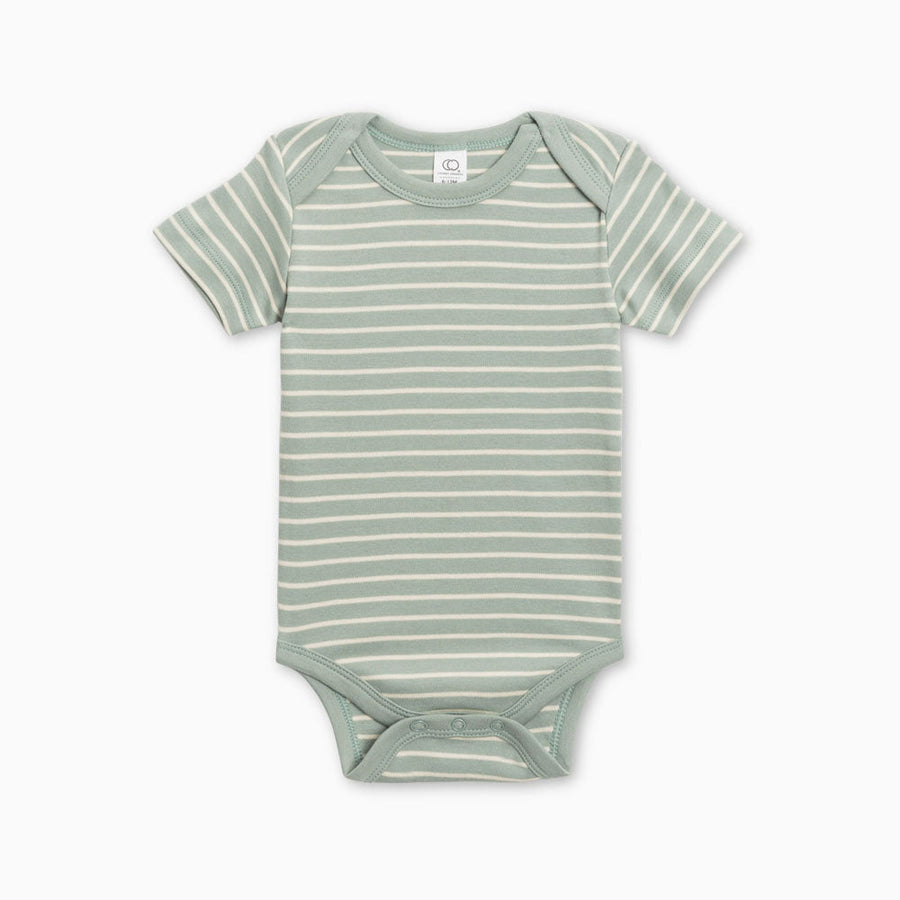 Afton Bodysuit - Beck Stripe/Tide - manymoons sandbox