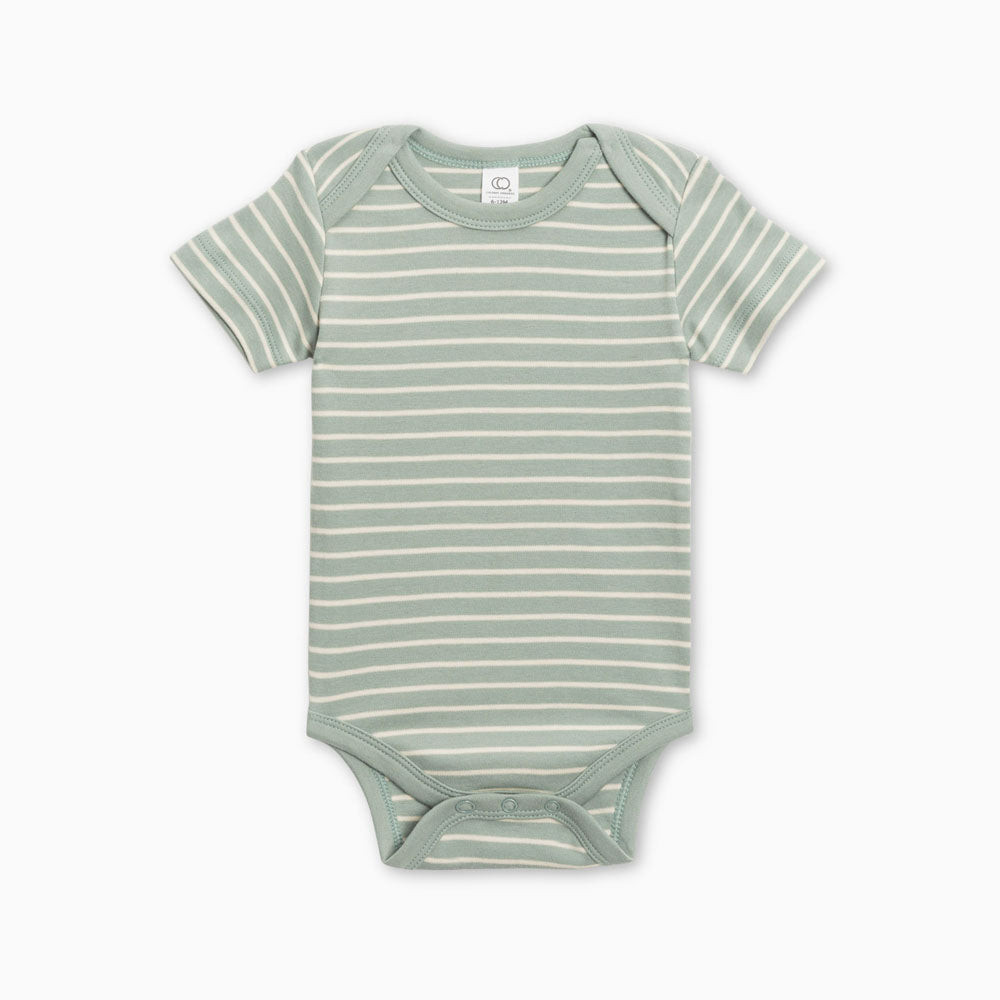 Afton Bodysuit - Beck Stripe/Tide - manymoons sandbox