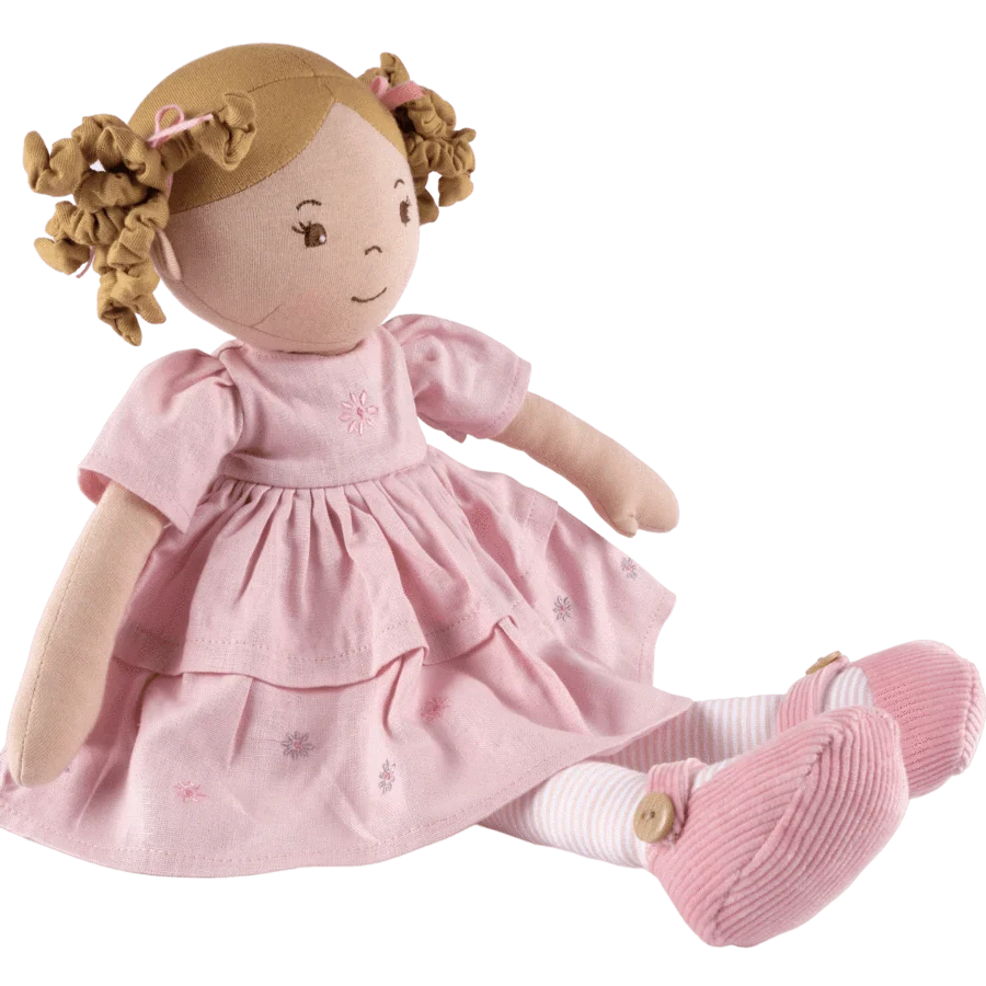 Amelia Brown Hair Doll