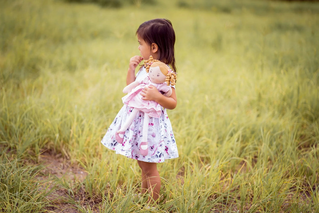 Amelia Brown Hair Doll