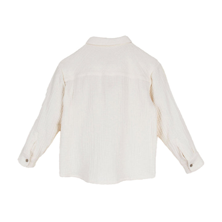 Off White Shirt with Pockets