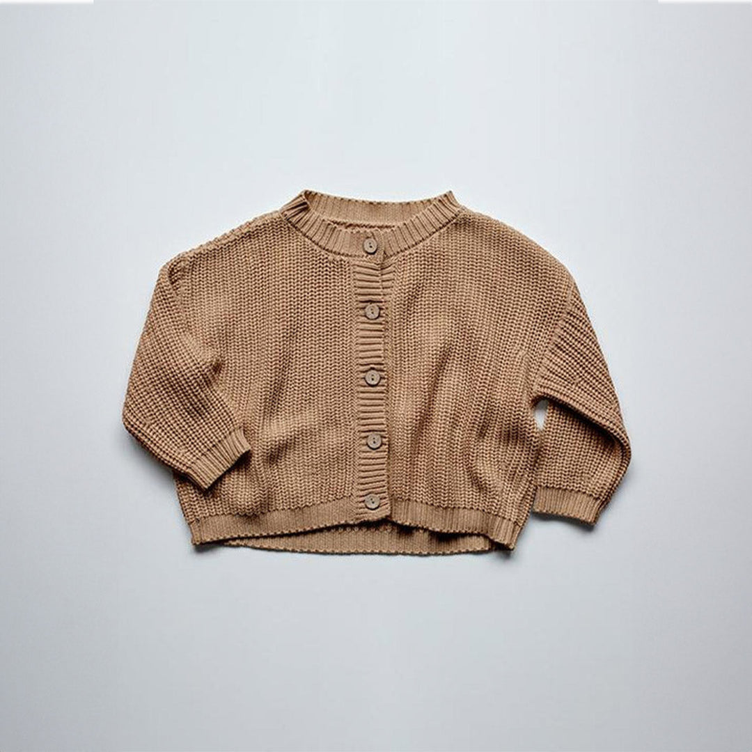 The Chunky Cardigan - Caramel
