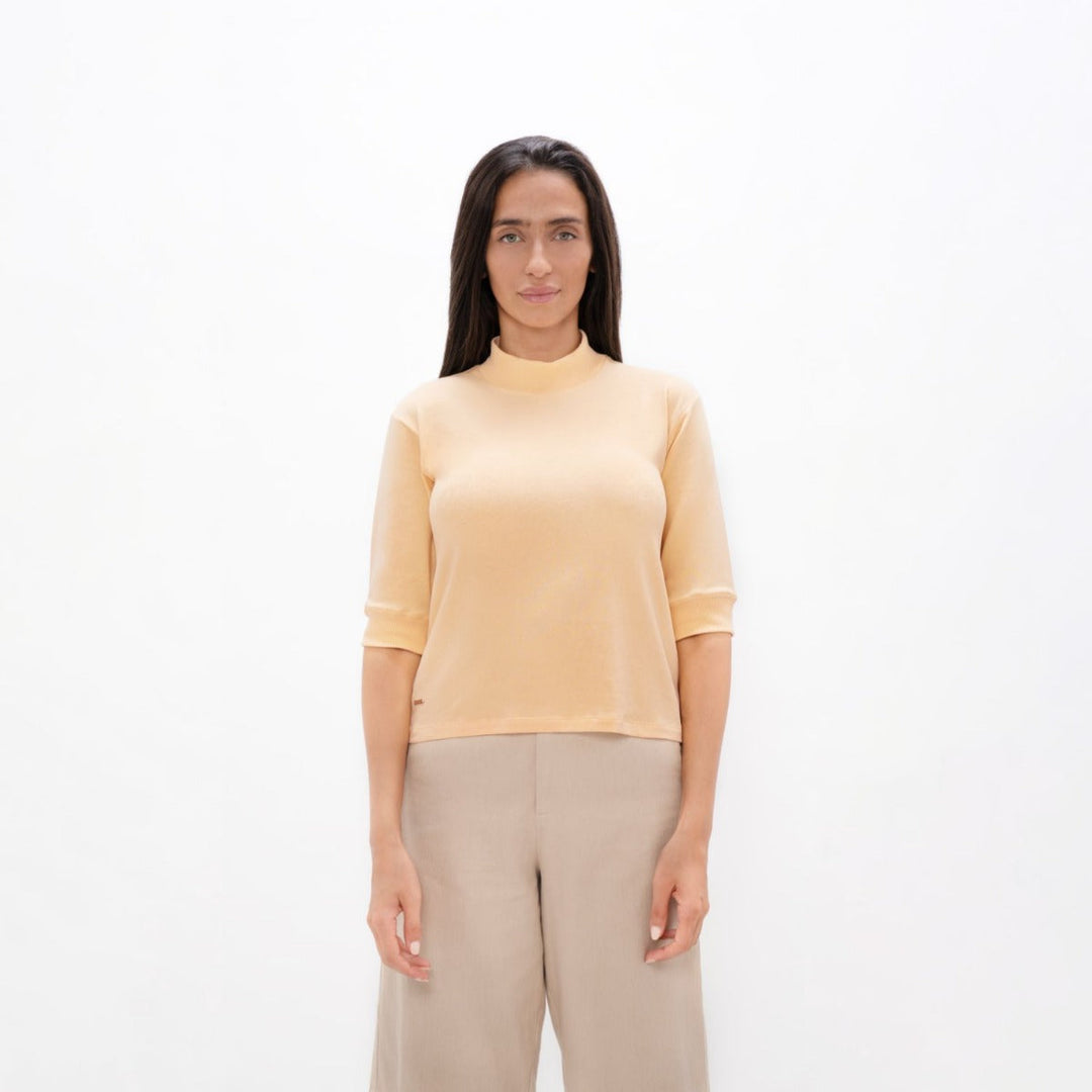 Doha High Neck - Desert Mist