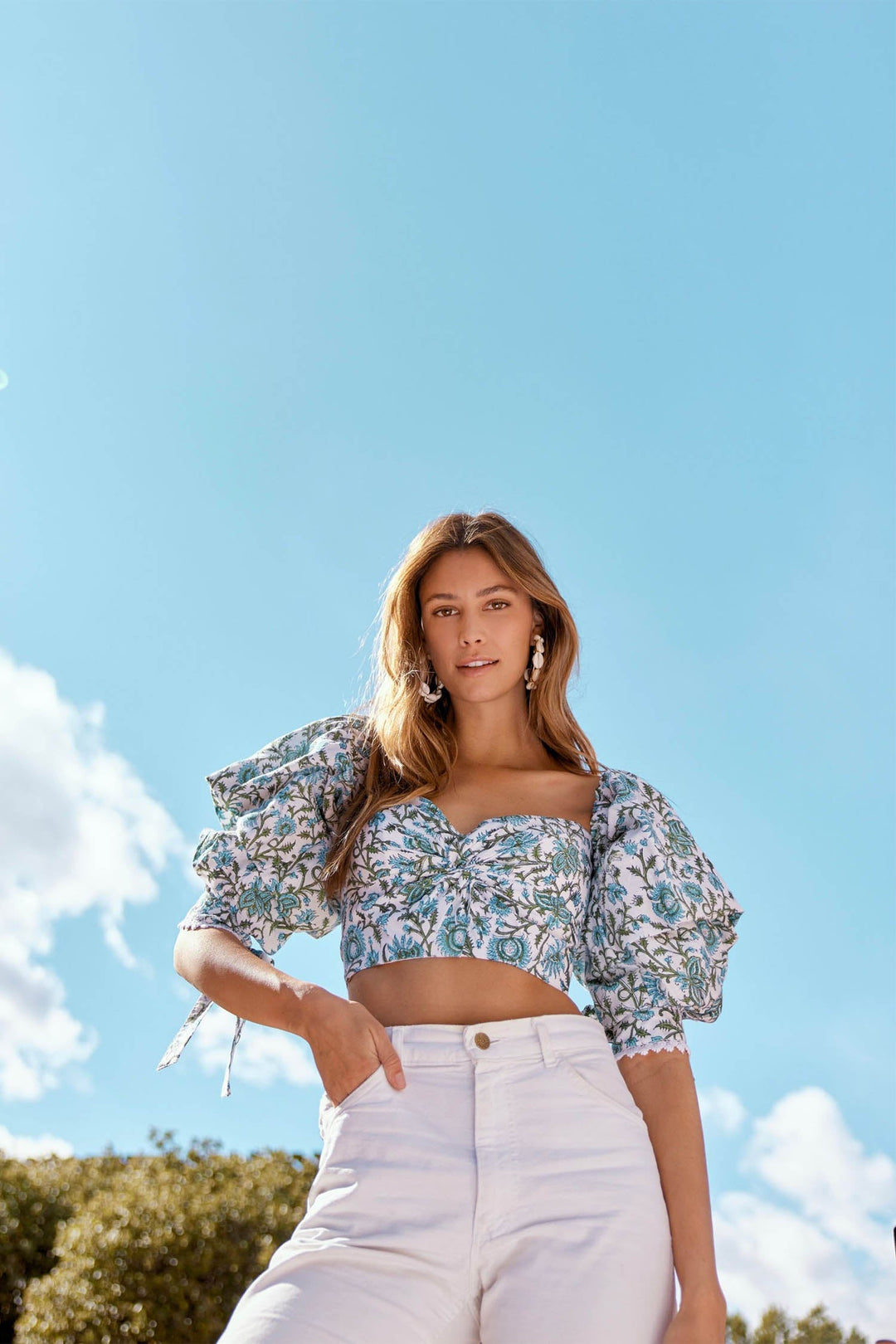 Hadley Top -  Ivory