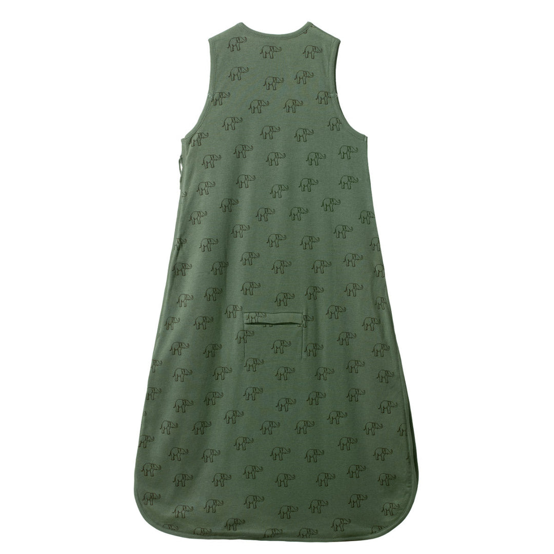 Organic Cotton Sleeping Bag - Elephant Sprout Print